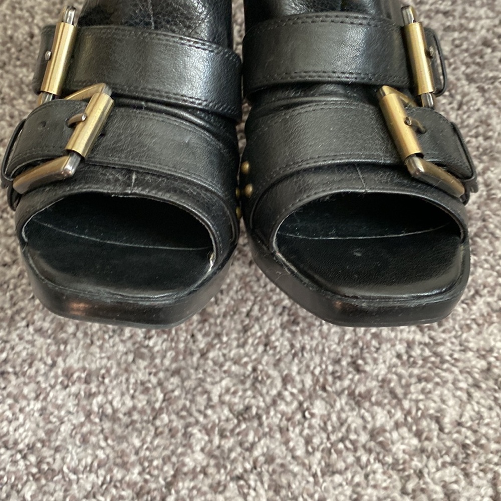 Aldo Peep Toe Booties size 38 - Picture 5 of 6